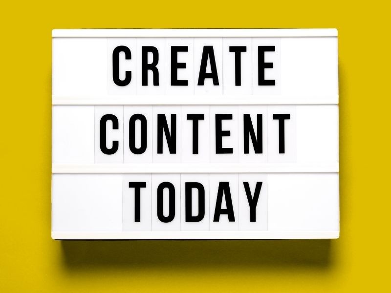 When creating a website, content is key. Publish content regularly to position yourself organically, but also to give your audience the information they are looking for.